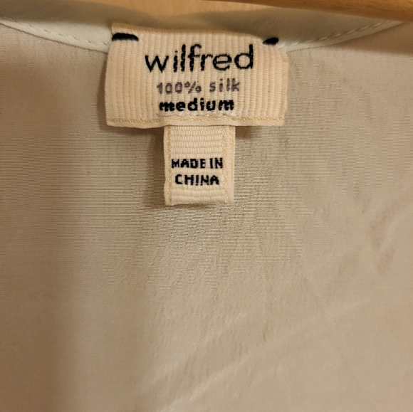 Wilfred. 100% Silk Tiered Racerback Tank. Pale aqua. Medium - Picture 3 of 5